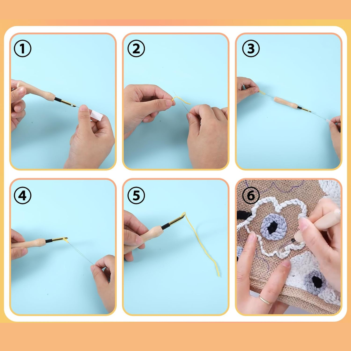 Perfektná súprava ihiel na presné švy