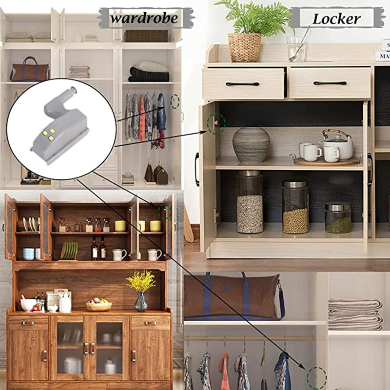 Jednoducho osvetlite svoje skrine automaticky