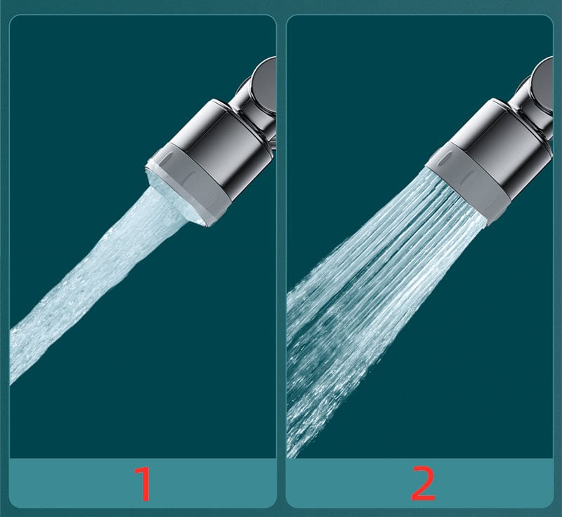 Otočná hadica na kohútik pre jednoduché čistenie