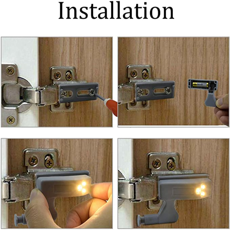 Jednoducho osvetlite svoje skrine automaticky