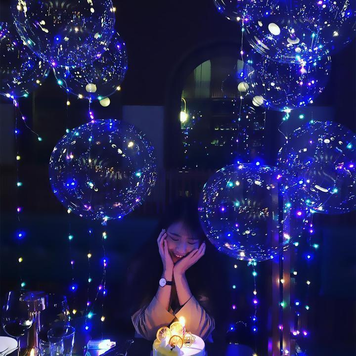 LED balóniky, ktoré sa dajú znovu použiť na osvetlenie vašich osláv (X10)