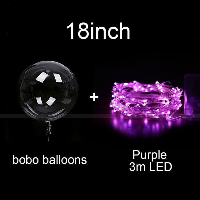 Reusable LED balloons to light up your parties (X10) 